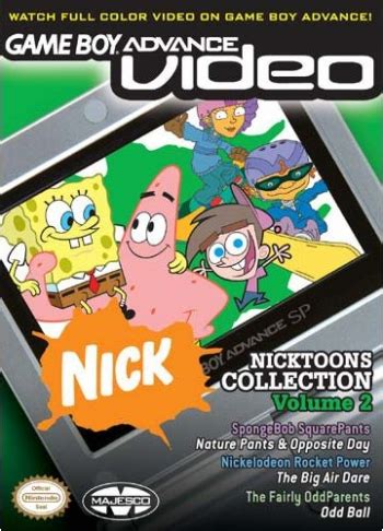 nickelodeon gba video rom.